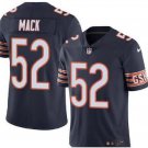 Size XXL Men's Khalil Mack #52 Chicago Bears Limited Player Jersey Navy