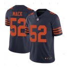Size S Men's Khalil Mack #52 Chicago Bears Throwback Limited Player Jersey Navy