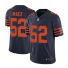 Size XL Men's Khalil Mack #52 Chicago Bears Throwback Limited Player Jersey Navy
