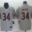 Men's Walter Payton #34 Bears Inverted Legend Limited Player Jersey Silver