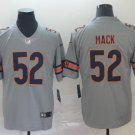 Men's Khalil Mack #52 Bears Inverted Legend Limited Player Jersey Silver