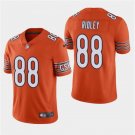 Men's Riley Ridley #88 Bears Rush Limited Jersey Orange