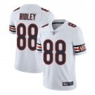 Men's Riley Ridley #88 Bears Limited Jersey White