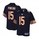 Men's Eddy Pineiro #15 Chicago Bears Pro Line Team Player Jersey Navy