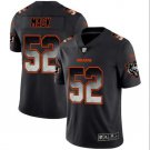 Men's Khalil Mack #52 Bears 2019 Limited Player Jersey Black Smoke Fashion