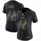 Women's Khalil Mack #52 Bears Limited Player Jersey Black Gold Edition