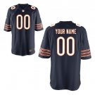 Custom Men's Bears Limited Jersey Navy