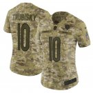 Women's Mitchell Trubisky #10 Bears Salute to Service Limited Jersey Camo