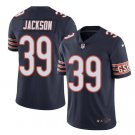 Men's Eddie Jackson #39 Bears Limited Jersey Navy