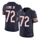 Men's Charles Leno Jr #72 Bears Limited Jersey Navy