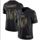Men's Mitchell Trubisky #10 Bears Limited Player Jersey Black Gold Edition