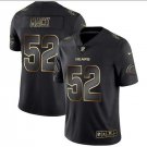 Men's Khalil Mack #52 Bears Limited Player Jersey Black Gold Edition