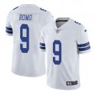 Men's Tony Romo #9 Cowboys Limited Player Jersey White