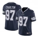 Men's Taco Charlton #97 Cowboys Limited Player Jersey Navy