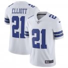 Men's Ezekiel Elliott #21 Cowboys Limited Player Jersey White