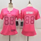 Women's Dez Bryant #88 Cowboys Limited Player Jersey Pink
