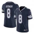 Men's Troy Aikman #8 Cowboys Limited Player Jersey Navy