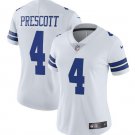 Women's Dak Prescott #4 Cowboys Limited Player Jersey White