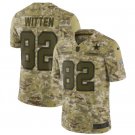 Men's Jason Witten #82 Cowboys Salute to Service Limited Player Jersey Camo
