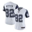 Women's Jason Witten #82 Cowboys Color Rush Limited Player Jersey White