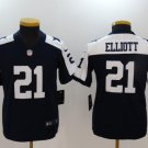 Youth Ezekiel Elliott #21 Cowboys Vapor Limited Player Jersey Navy