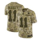 Men's Cole Beasley #11 Cowboys Salute to Service Limited Player Jersey Camo