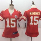 Women's Patrick Mahomes #15 Chiefs Limited Player Jersey Red