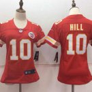 Women's Tyreek Hill #10 Chiefs Limited Player Jersey Red