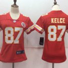 Women's Travis Kelce #87 Chiefs Limited Player Jersey Red
