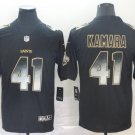 Men's Alvin Kamara #41 Saints 2019 Limited Player Jersey Black Smoke Fashion