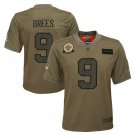 Youth Drew Brees #9 Saints 2019 Salute to Service Limited Player Jersey Camo