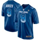 Men's Drew Brees #9 NFC Saints 2019 Pro Bowl Game Player Jersey Royal