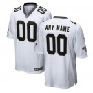 Custom Men's Saints Limited Jersey White