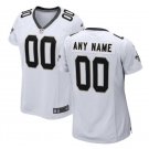 Custom Women's Saints Limited Jersey White