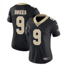 Women's Drew Brees #9 Saints Limited Player Jersey Black