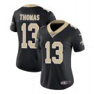 Women's Michael Thomas #13 Saints Limited Player Jersey Black