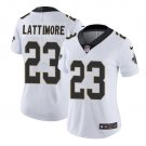 Women's Marshon Lattimore #23 Saints Limited Player Jersey White