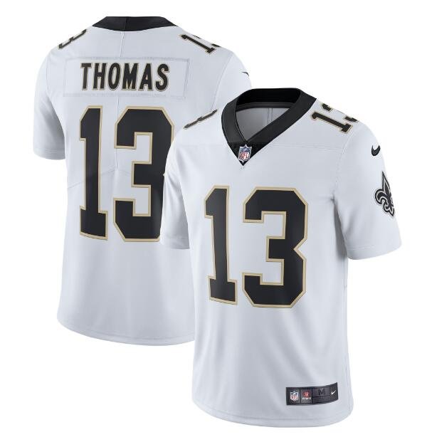 Men's Michael Thomas #13 Saints Limited Player Jersey White
