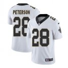 Men's Adrian Peterson #28 Saints Limited Player Jersey White