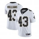 Men's Marcus Williams #43 Saints Limited Player Jersey White