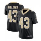 Men's Marcus Williams #43 Saints Limited Player Jersey Black