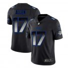 Men's Josh Allen #17 Bills 2019 Limited Player Jersey Black Smoke Fashion