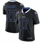 Men's Josh Allen #17 Bills Limited Player Jersey Black Shadow