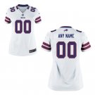 Custom Women's Bills Limited Jersey White