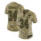 Women's Thurman Thomas #34 Bills Salute to Service Limited Player Jersey Camo