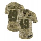 Women's Tremaine Edmunds #49 Bills Salute to Service Limited Player Jersey Camo