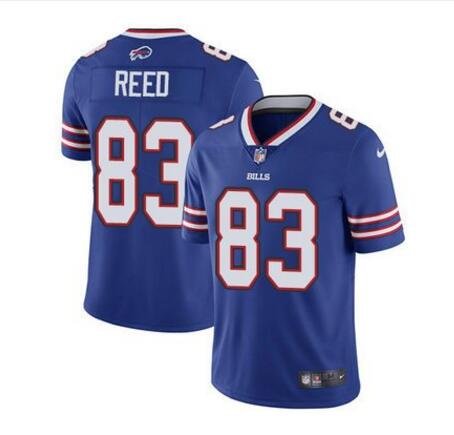 Men's Andre Reed #83 Bills Limited Player Jersey Royal