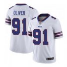Men's Ed Oliver #91 Bills Limited Player Jersey White