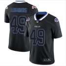 Men's Tremaine Edmunds #49 Bills Limited Player Jersey Black Shadow