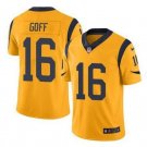 Men's Jared Goff #16 Rams Limited Player Jersey Gold
